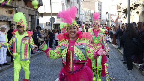 Desfile del s�bado de pi�ata en Celanova