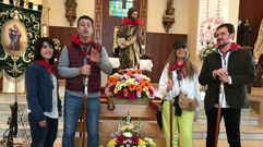 La delegaci�n de A R�a particip� en la romer�a de San Marcos en Almendralejo