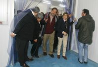 La conselleira do Mar, Rosa Quintana, visit� ayer las instalaciones de Tragove. 