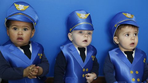 En la escuela infantil Bonecos de Vilagarc�a la tem�tica fueron las profesiones 