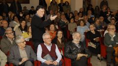 Asamblea convocada este jueves por O Mural para salvar los frescos de Lugr�s en la que se aprob� realizar una manifestaci�n el 7 de junio