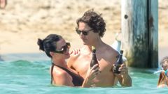 Katy Perry y Justin Trudeau se dan un ba�o en Saint-Tropez