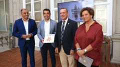 Presentaci�n de las jornadas en la Diputaci�n de Pontevedra