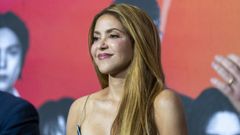 Shakira, hace unos d�as en Nueva York 