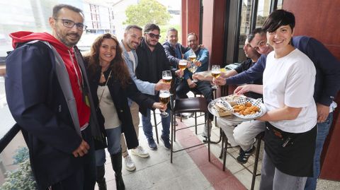 Tapas no bar Tr�bol, un dos sete locais participantes na Ruta de Tapas baiesa 