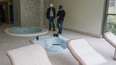 Baltar visit� las instalaciones del balneario en el que se invertir�n 400.000 euros