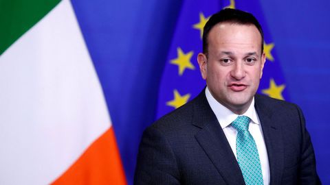 | REUTERS.El primer ministro Irland�s Leo Varadkar