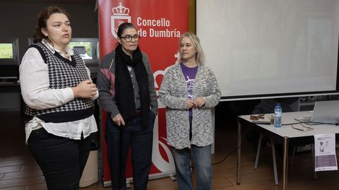 Arranque de las jornadas en O Conco, Dumbr�a: As mulleres na antig�idade