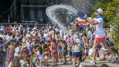 A Pobra se moja con los San Juerguines del Carme dos Pincheiros!