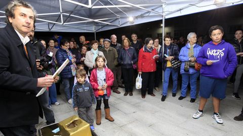 Imagen de archivo de un sorteo del comercio celebrado en Foz hace varios aos