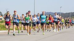 Imagen de archivo de la carrera en Vimianzo (2024)