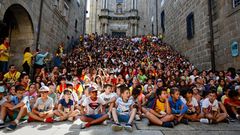 Cientos de ni�os participan cada a�o en el campamento urbano de Amencer