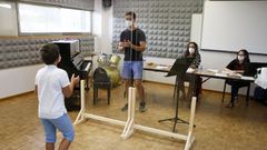 Las pruebas de acceso al grado elemental (en la imagen) se est�n desarrollando a lo largo de este semana