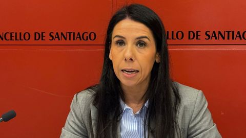 Olaya Otero es concejala del PP en Santiago