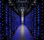 Imagen de uno de los centros de datos del gigante de Internet Google
