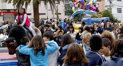 Los chavales se lo pasaron en grande con la oferta l�dica.