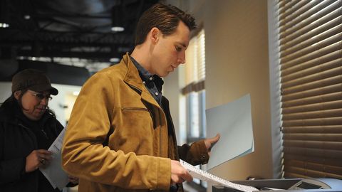 El candidato republicano al Senado por Missouri, Josh Hawley