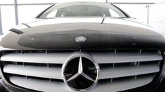 Un coche Mercedes, en imagen de archivo. 