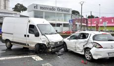 Imagen de los veh�culos implicados en la colisi�n. 