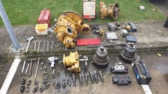 Material incautado por la Guardia Civil en la operacion de desmantelamiento de un grupo criminal especializado en robos con fuerza en instalaciones mineras