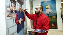 El pintor de las superabuelas gallegas