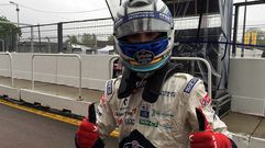 El piloto gallego Javier Cobi�n