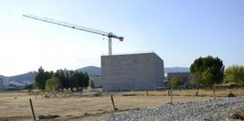 Imagen de archivo de las obras del auditorio de Ver�n. 