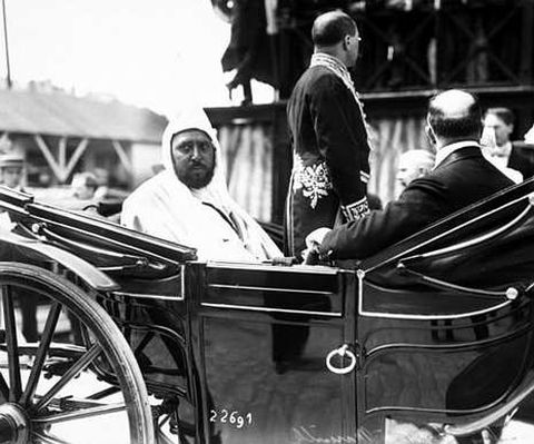 Mulay Haffid vivi� una vida lujosa lejos de Marruecos.