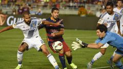 El Bar�a gana en su primer partido de la gira americana