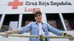Carmen Fern�ndez, de Cruz Roja Lugo