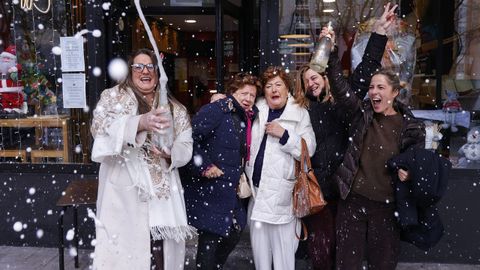 En la panader�a O Forno dos Rosales repartieron 3 millones de euros del tercer premio del sorteo de la loter�a de Navidad
