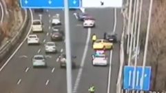 Un guardia civil a punto de ser arrollado