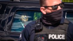 Trump, a su llegda el mi�rcoles a su residencia en Palm Beach (Florida)