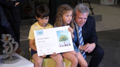 El presidente Alfonso Rueda clausura la entrega de premios de Voz Natura