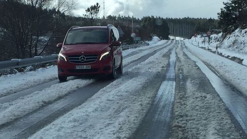 Nieve en As Pontes