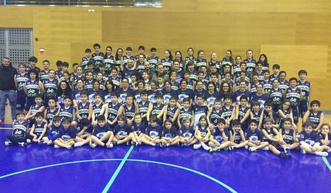 La cantera del BeOne Ría de Ribadeo, en la presentación.