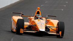 Fernando Alonso en Indian�polis con su �McLaren Andretti�