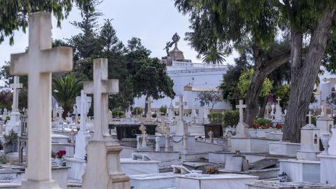 Imagen de archivo de un cementerio