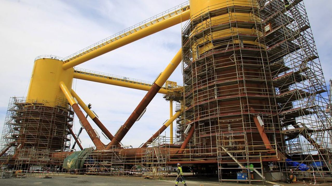 Ocean Winds, cliente de Navantia y Windar en Galicia, construirá un nuevo parque eólico marino en Francia