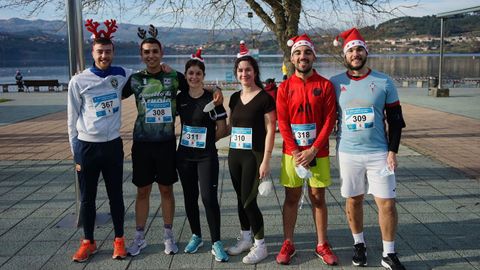 Carreras de San Silvestre en Ourense.La prueba de Castrelo de Mio es la decana de las que se celebran en la provincia en esa fecha