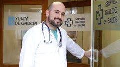 Jes�s Arz�a desarrolla su residencia entre los centros de salud de Ribeira y Agui�o y las rotaciones en el hospital de Barbanza y el CHUS