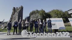 Presentaci�n de las actuaciones de rehabilitaci�n de las Torres do Oeste de Catoira, enmarcadas en el Plan Xacobeo Next Generation.