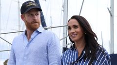 El pr�ncipe Enrique y Meghan Markle en una visita a S�dney, en Australia