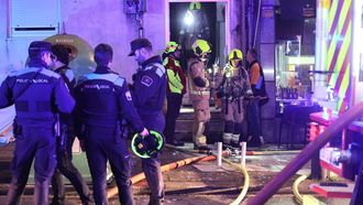 Explosi�n de gas en la Rua Vista Alwgre 76