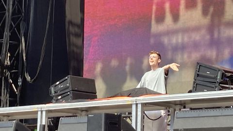 Lost Frequencies en el Morria Fest, en el estadio de Riazor 