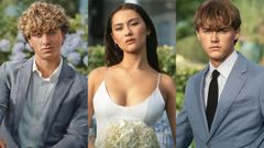 Jeremiah, Belly y Conrad, los protagonistas de la serie