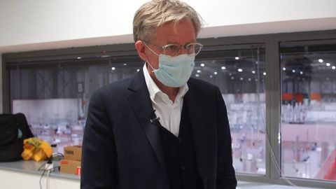 El epidemiologo de la OMS, Bruce Aylward