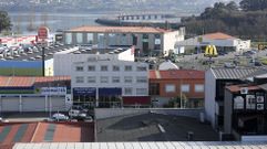 Vista del pol�gono de A G�ndara, que comparten Ferrol y Nar�n