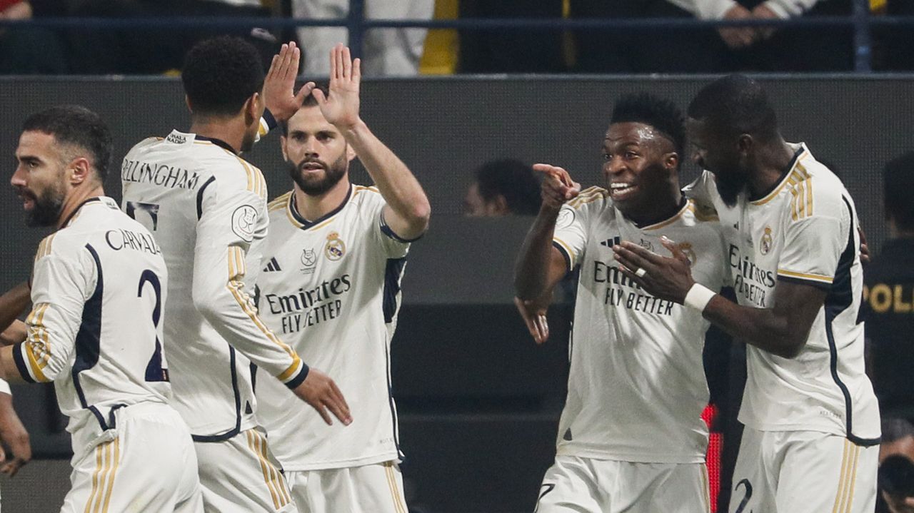 El «1x1» del Real Madrid en la final de la Supercopa