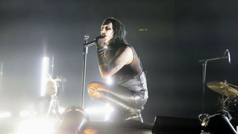 Marilyn Manson cerr� el Resu con una apote�sica  misa  final
